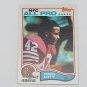 1982 RONNIE LOTT TOPPS FOOTBALL ROOKIE CARD # 486 SAN FRANCISCO 49ers.