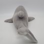 Sea World 18" Gray White Bottlenose Dolphin Blue Eyes Plush Stuffed Animal