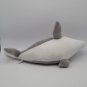 Sea World 18" Gray White Bottlenose Dolphin Blue Eyes Plush Stuffed Animal