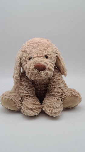 Medium-Sized Toffee Puppy Plush Jellycat-esque