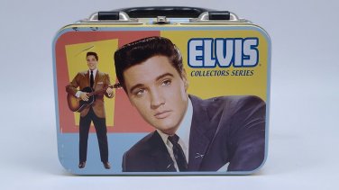 AQUARIUS Elvis Retro Fun Box - Sturdy Tin Storage Box with Plastic Handle &...