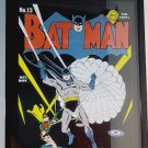 Original Batman Art by Mike Perkins 11X14 Black/White Drawing Sketch Portrait DC