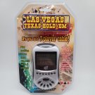 NEW Las Vegas Texas Hold'Em Maximo Handheld Electronic Video Poker Game 7 Player