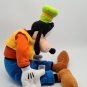 Authentic Disney Store GOOFY Yellow Vest 20" Plush Doll Stuffed Toy