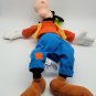 Authentic Disney Store GOOFY Yellow Vest 20" Plush Doll Stuffed Toy