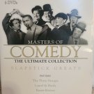 Masters of Comedy 6 Disc Set 33 Films! Vintage Comedy, Slapstick Three Stooges