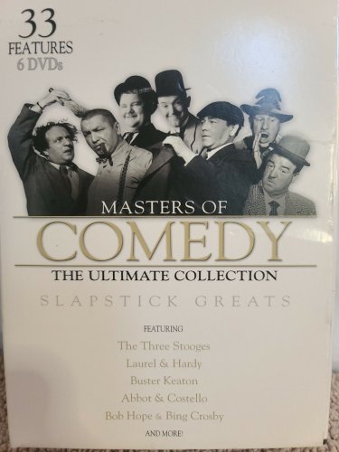 Masters of Comedy 6 Disc Set 33 Films! Vintage Comedy, Slapstick Three Stooges