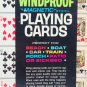 VIntage KLING WINDPROOF MAGNETIC STEEL PLAYING CARDS + BOARD MODEL 55 Complete