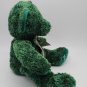 VINTAGE Toys for Target Gund Green Teddy Bear Plush Stuffed Animal Plaid Bow