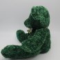 VINTAGE Toys for Target Gund Green Teddy Bear Plush Stuffed Animal Plaid Bow