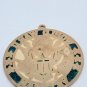 World War II Veteran Sun Catcher Enamel Glass MEDALLION *AS-PICTURED*