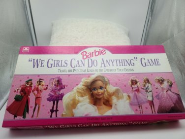 Barbie We Girls Can Do Anything Game, Vintage 1991 Board Game *ULTRA RARE*