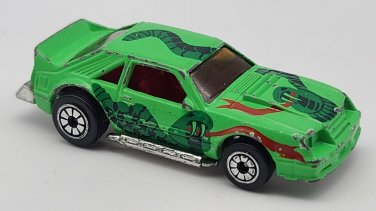 Kenner Fast 111's Diecast Metal Green Ford Mustang Cobra No.1027 by CPG 1980