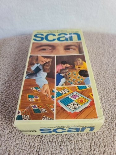 Scan - Split Second Matching Game  1970 Parker Brothers *AS-PICTURED*