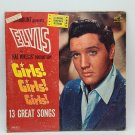 Elvis Presley LP, Girls! Girls! Girls!, RCA # LSP-2621, LIVING STEREO,1962 *READ