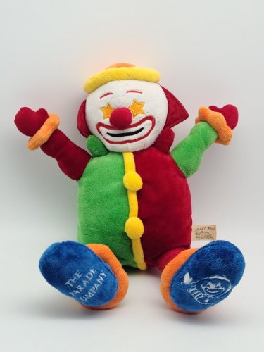 Starry-eyed Clown Plush by the Parade Company