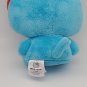 RARE Sanrio Blue Hello Kitty Bow Tie Plush 11" Stuffed Anima CLEAN