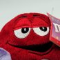 M&M's  Plush Red   "Hot 4 U!"    Valentine's Day Plush M&M