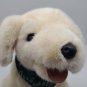 Vintage YANG JEE Plush Puppy Dog Stuffed Toy Animal Seated Yellow Labrador 11&acirc;��