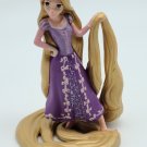 DISNEY PLAY FIGURE MEGA PRINCESS SET 3.5" RAPUNZEL TANGLED TOY DOLL CAKE TOPPER