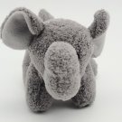 Aurora World Ellie Elephant Plush Mini Flopsies Bean Bag Eco Friendly 9" Grey