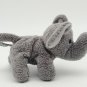 Aurora World Ellie Elephant Plush Mini Flopsies Bean Bag Eco Friendly 9" Grey