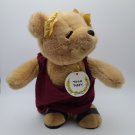 VTG TOGA TEDDY Bear Stuffed Animal Vintage 1987 CAESARS WORLD 13" Tall PLUSH