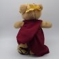 VTG TOGA TEDDY Bear Stuffed Animal Vintage 1987 CAESARS WORLD 13" Tall PLUSH