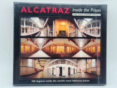 ALCATRAZ Inside The Prison 1000 Piece Puzzle *SEALED *