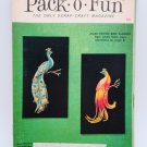 Vintage Pack-O-Fun Craft Magazine March 1968