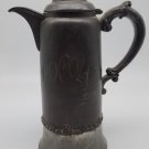 Vintage Warren Silver Plate Co. NY Water Tea Pitcher Pot Lid Quadruple Plate #10
