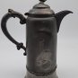 Vintage Warren Silver Plate Co. NY Water Tea Pitcher Pot Lid Quadruple Plate #10