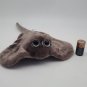 The Petting Zoo Stingray Soft Plush Manta Ray Gray Toy Animal 11" CLEAN