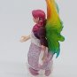 ULTRA RARE Hand Painted Schleich Fairy w/ Rainbow Wings - Play Figurine