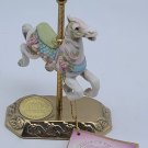 Legends of The Rose, A Carousel Romance. Carousel Horse Musical Figurine