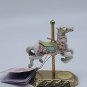 Legends of The Rose, A Carousel Romance. Carousel Horse Musical Figurine