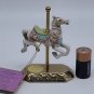 Legends of The Rose, A Carousel Romance. Carousel Horse Musical Figurine