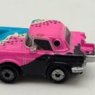 RARE Micro Machines 1989 '56 Ford Thunderbird Blue & Pink With Leopard Spots