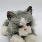 2002 Hasbro Tiger Electronics FurReal Friends Grey Kitten Cat Meow Plush TESTED