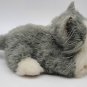 2002 Hasbro Tiger Electronics FurReal Friends Grey Kitten Cat Meow Plush TESTED
