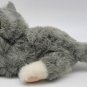 2002 Hasbro Tiger Electronics FurReal Friends Grey Kitten Cat Meow Plush TESTED