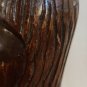 Vintage Wooden Tribal Man Bust Statue. 12" x 4"