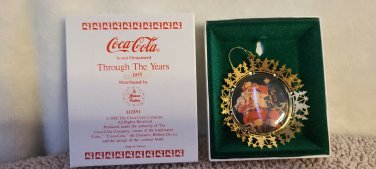 Vintage 1988 The Coca Cola Co Brand Ornament w/Original Box