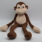 Lambs & Ivy Papagayo Brown Monkey Plush Hanging Long Arms Baby Lovey Stuffed Toy