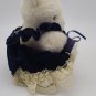 Vintage World of Smile White Teddy Bear Stuffed Plush 1991