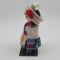 Chinese 7" Handmade Collectible Nationality Miniature Wooden Doll *SEE PICS*