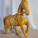 European Style Golden  Horse Stallion Sculpture for Home Decor