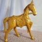 European Style Golden  Horse Stallion Sculpture for Home Decor