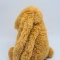 Tan Bunny Rabbit Pink Nose Ears White Tail Jellycat Plush 16" Toy Lovey