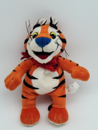 Vtg Kelloggs Tony the Tiger Plush Sasco Toy Frosted Flakes Cereal Mascot 1999